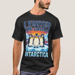 Camiseta Expedição de Pinguim de Viagem à Antártida Souveni