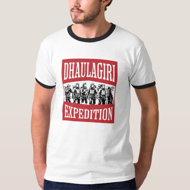 Camiseta Expedição Dhaulagiri (Frente)