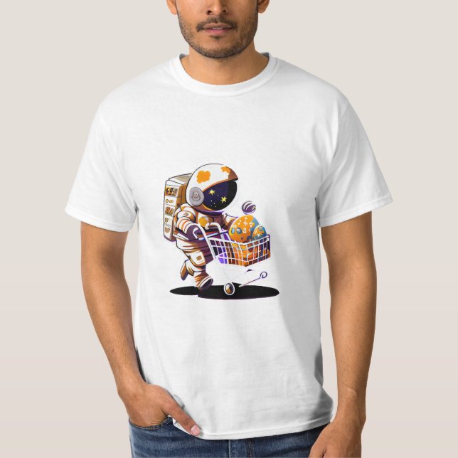 Camiseta Expedição do Astronauta (Frente)