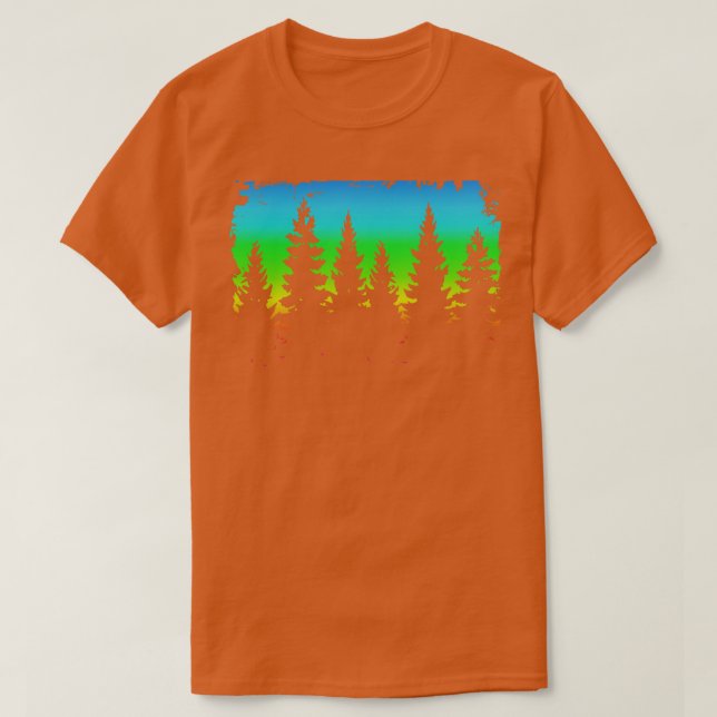 Camiseta Expedição florestal (Frente do Design)