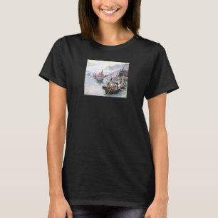 Camiseta Expedição Lewis Clark Sobre A Baixa Colúmbia