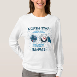 Camiseta Expedição Náutica do Nordeste - Rota do Mar Ártico