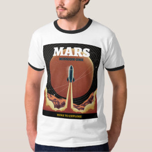 Camiseta Expedição Retro Marte T-Shirt