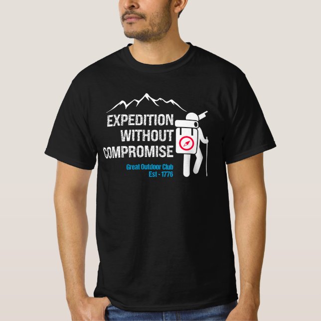 Camiseta Expedição sem compromisso.b (Frente)