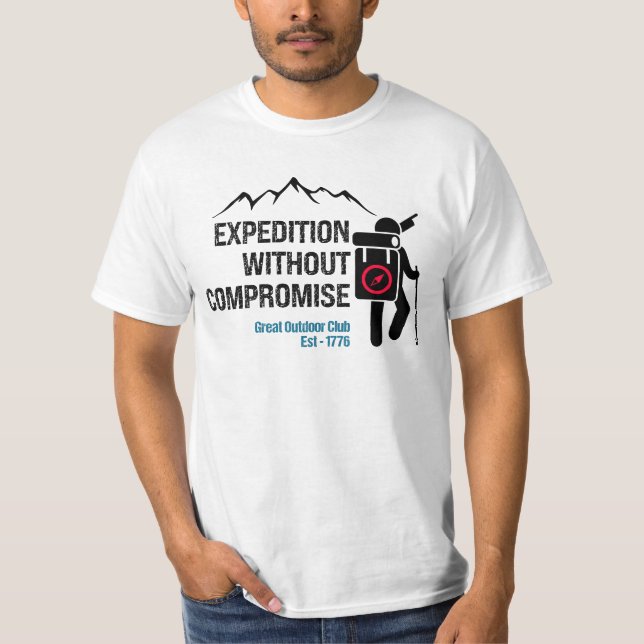 Camiseta Expedição sem compromisso.w (Frente)