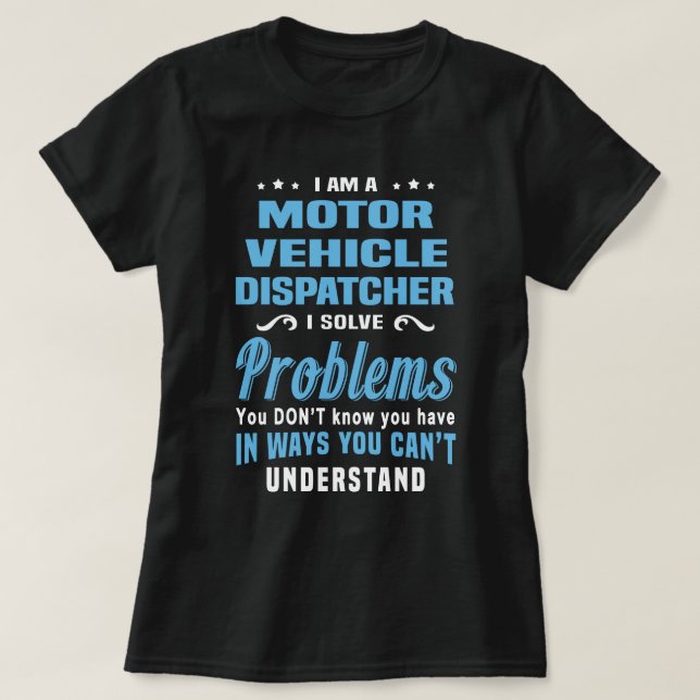Camiseta Expedidor de veículos a motor (Frente do Design)