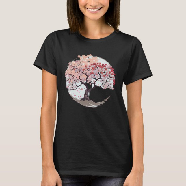 Camiseta Experience the Wonder of Nature with a Cherry Blos (Frente)