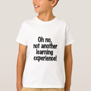 Camiseta Experiência de aprendizagem