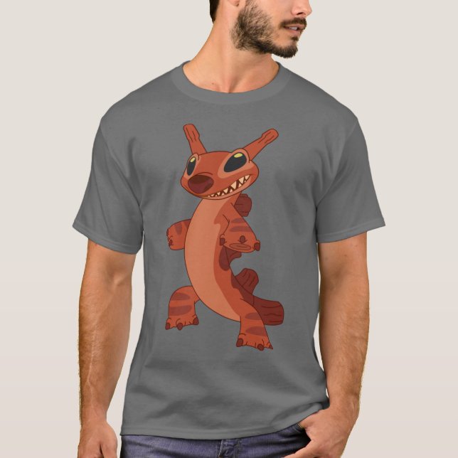 Camiseta Experiência de Yang 502 e Stitch (Frente)