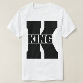 Camiseta Experimente a lealdade em todos os títulos - Rei B