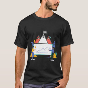 Camiseta Experimente o Design de desempenho máximo