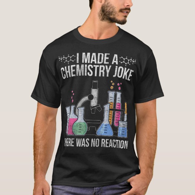 Camiseta Experimento de laboratório de química S2 (25) (Frente)