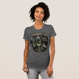Camiseta Experimento Falhou Women's Bella+Canvas Ajuste Sli