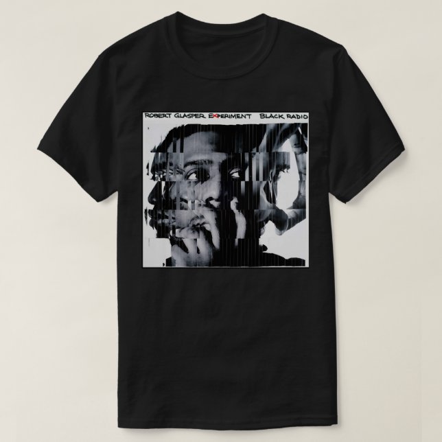Camiseta Experimento Robert Glasper - Rádio Negra Clássica  (Frente do Design)