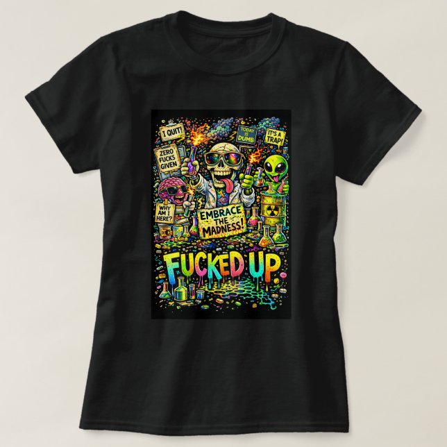 Camiseta Experimento ZOYNKLAB 0047117 (Frente do Design)