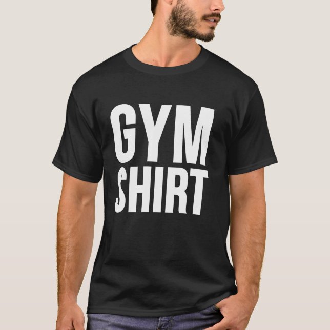 Camiseta Expiração Engraçada de Gym T (Frente)