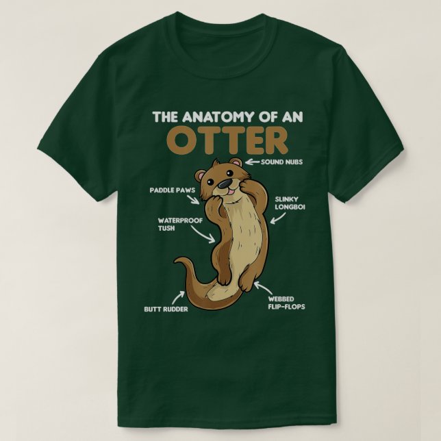 Camiseta Explicação Oturna E Custa Anatomia De Outra - 2 (Frente do Design)