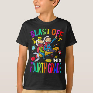 Camiseta Explodir Para O Foguete De Quarto Grau De Volta À