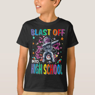 Camiseta Explodir Para O Foguete Do Segundo grau De Volta P