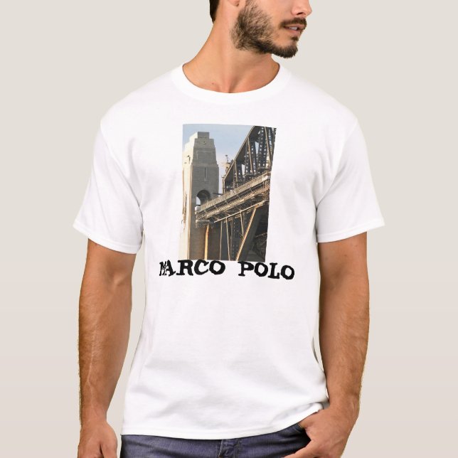 Camiseta Exploração da ponte do porto (Frente)