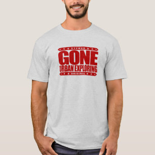 Camiseta EXPLORAÇÃO URBANA IDA - construções abandonada