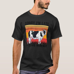 Camiseta Explorações pecuárias de vacas hilariantes Manure