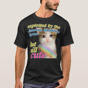 Camiseta Explorado Pelo Sistema Americano De Saúde Me Gato