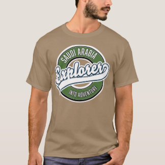 Camiseta Explorador da Arábia Saudita em aventura