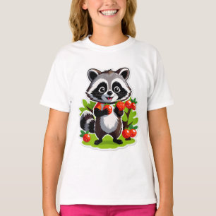 Camiseta Explorador da Floresta de Guaxinim