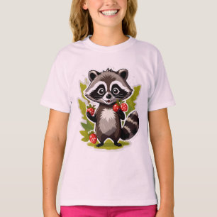Camiseta Explorador da Floresta de Guaxinim