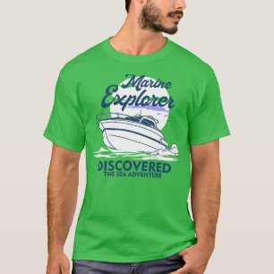 CAMISETA EXPLORADOR DE BOAT MARINE