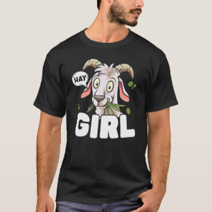Camiseta Explorador de Caprinos Animais Caprinos Lady Ranch