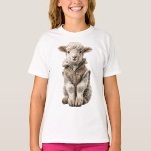 Camiseta Explorador de Cordeirinho Elegante Kids