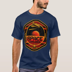 Camiseta Explorador de Espaço Retroativo