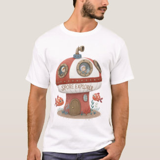 Camiseta Explorador de Esporos - Ferramenta de Toadstool Su
