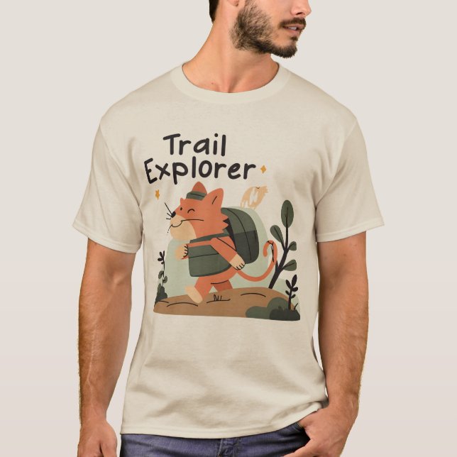 Camiseta Explorador de Trilhos - Teto do Adventure de Hiper (Frente)