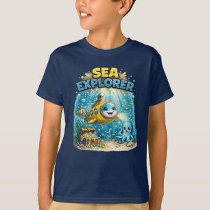 Camiseta Explorador do Mar