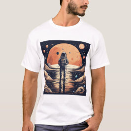 Camiseta Explorador Galático: Viagem além das estrelas