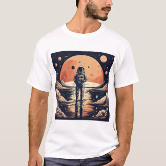 Camiseta Explorador Galático: Viagem além das estrelas