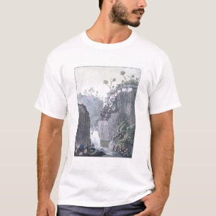 Camiseta Exploradores com expedição de Humboldt no basalt