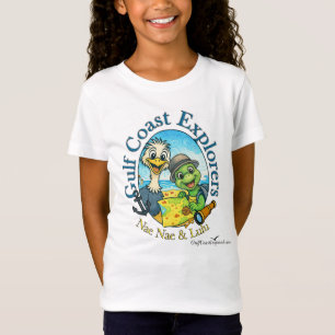 Camiseta Exploradores da Costa do Golfo de Nae & Lulu