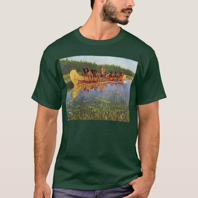 Camiseta Exploradores de excelentes por Remington, pioneiro (Frente)