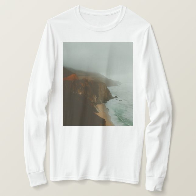 Camiseta Explorando Big Sur (Frente do Design)