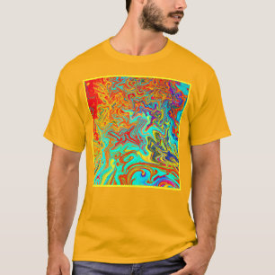 Camiseta Explorando conceitos de design abstrato