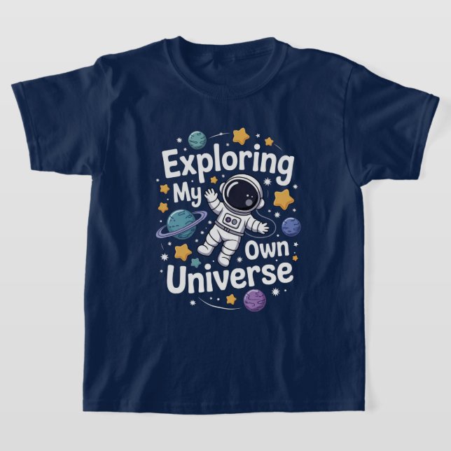 Camiseta Explorando Meu Próprio Universo (Postura )