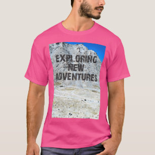 Camiseta Explorando Novas Aventuras Ativos
