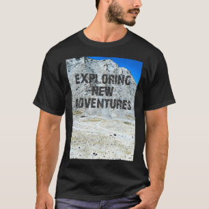 Camiseta Explorando Novas Aventuras Ativos
