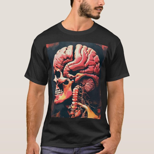 Camiseta Explorar a dualidade da mente (Frente)