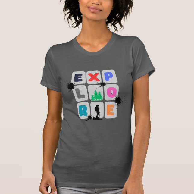 Camiseta Explorar Clássico (Frente)