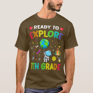 Camiseta Explore 7th Grade Back To School Astronaut Space E